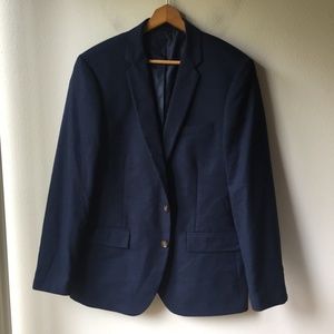 J. Crew Thompson Suit Jacket in Flex Wool Navy